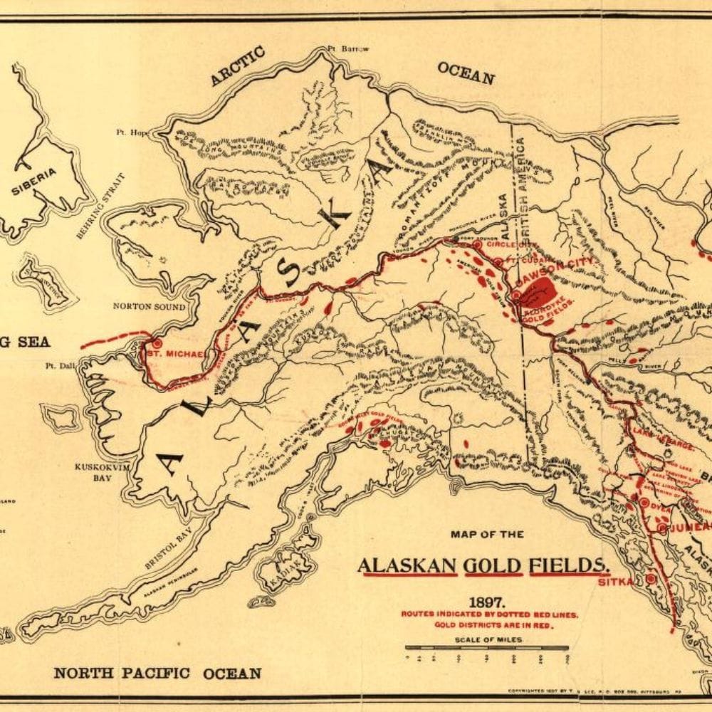 Map of Gold Deposits