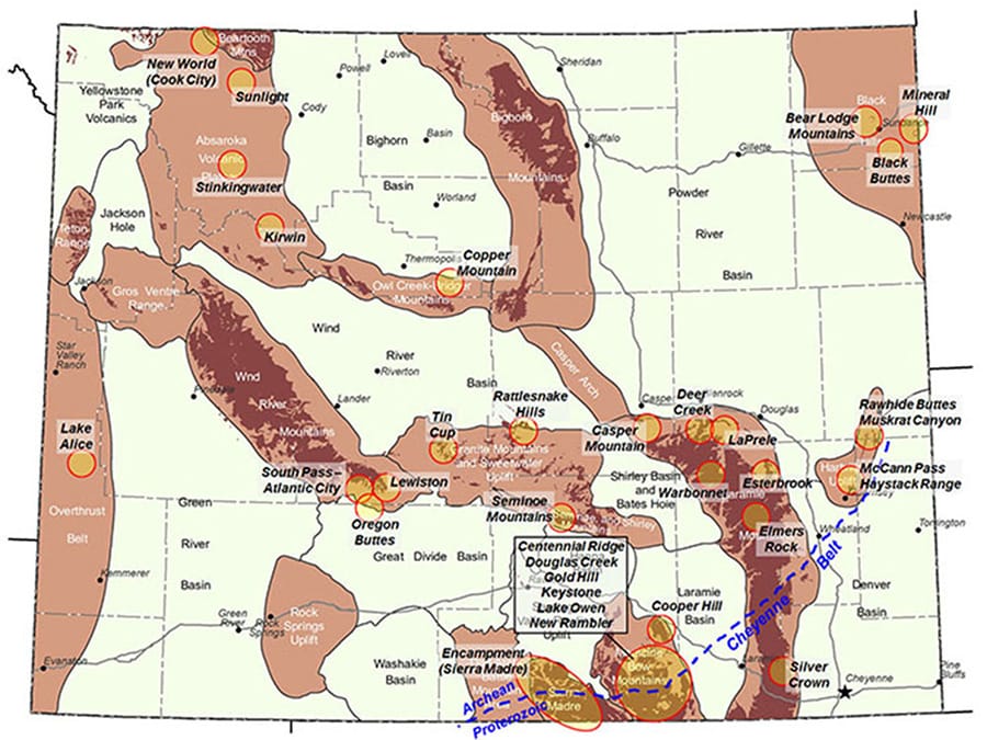 Where to Find Gold in Wyoming